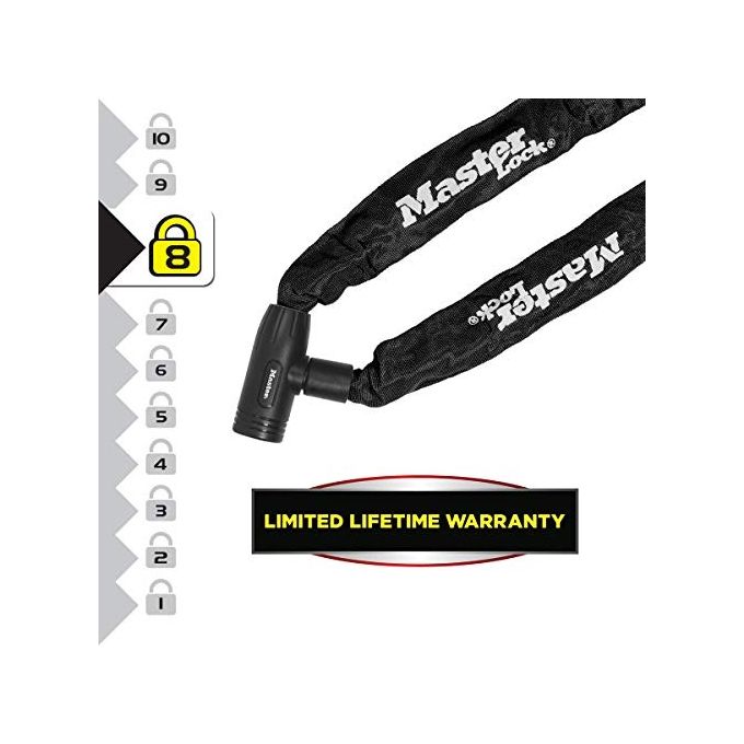 Master Lock 8391EURDPRO Lucchetto a Catena 0.9mx8mm