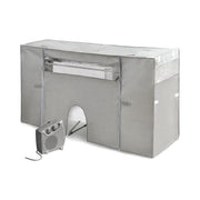 Rayen 05LTEA Copertura Stendibiancheria con Termoventilatore Estensibile 105-180 cm 2000 W colore Grigio