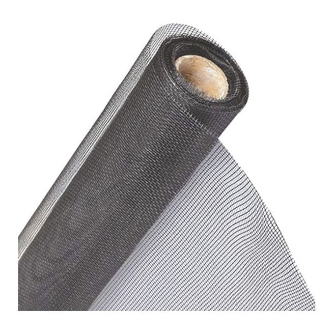 Brixo ZANZARIERA IN FIBRA DI VETRO GRIGIA H 100 CM ROTOL0 50 M colore Grigio