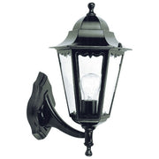 Gdlc Lanterna da Esterno Vienna con Braccio a Muro 4 Facce Alluminio E27 IP44 35 cm colore Bianco