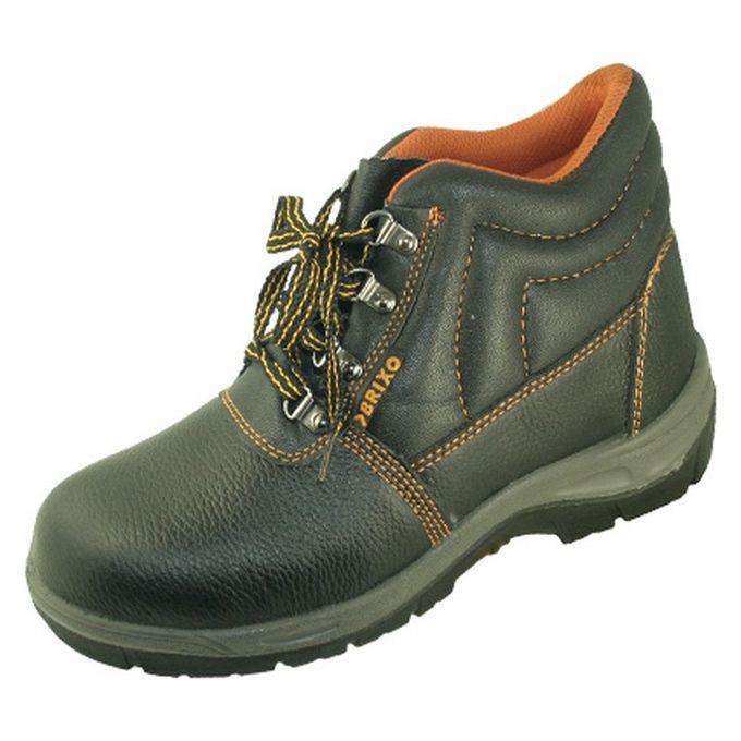 Brixo F500033 Pangea Scarpa Alta Sicurezza S1P taglia 43 puntale acciaio antiperforazione antistatica colore Nero