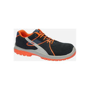 Issa 35055 Station Scarpa Antinfortunistica Bassa S1P SRC Metal Free Puntale Fibra di Vetro colore Nero Arancio