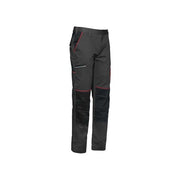 Industrial Starter M 9030B Pantalone da Lavoro Stretch Tessuto Misto Cotone Lycra Tasche Piping Riflettenti colore Antracite