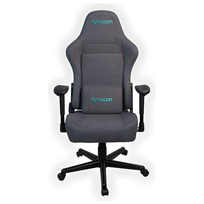 Nacon Sedia Gaming, Grigia, Ergonomica, con Cuscino Lombare