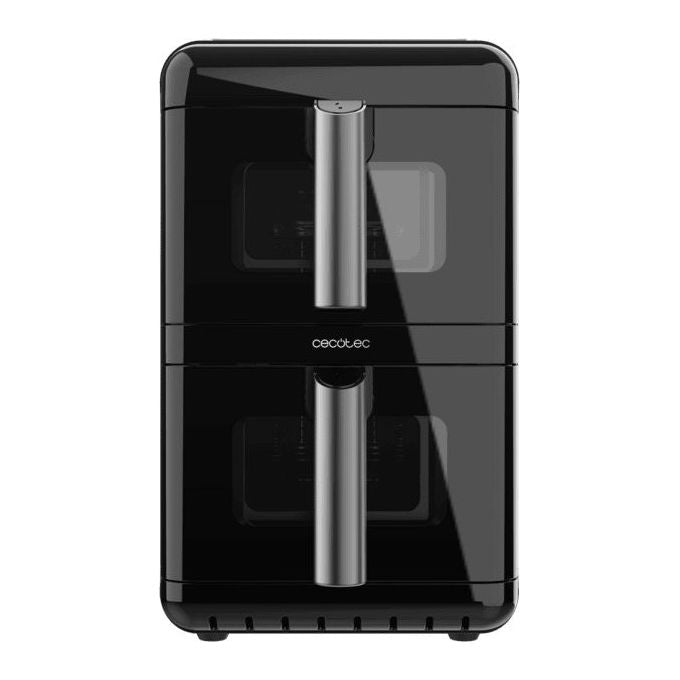 Cecotec A01EU01109325 Cecofry DuoLevel 12000 Window Friggitrice ad aria 12 L 2900 W 2 Cestelli 10 Programmi Touch colore Nero