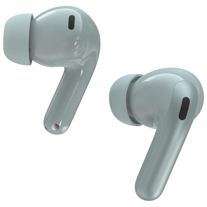 Motorola PG38C08170 Moto Buds 2 Auricolare Wireless In-ear con Cancellazione Attiva del Rumore fino a 55dB e 6 Microfoni per Chiamate Cristalline Bluetooth 6.0 Audio Hi-Res LHDC fino a 11 Ore di Autonomia IP54 colore PANTONE Gray Mist
