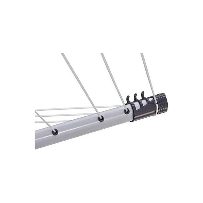 Leifheit Stendipanni Ombrello Linolift 500 Innovative Soluzione per Asciugare la Biancheria in Giardino con Struttura Resistente e Design Funzionale