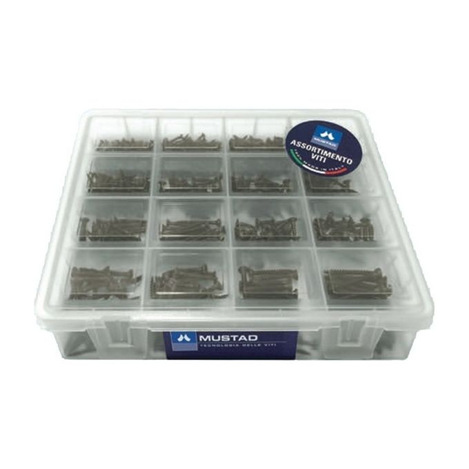 Mustad Vite Panel-Vit Bronzata Case Pezzi 670