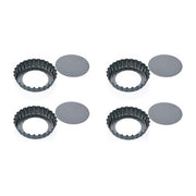Tescoma Stampo Crostatina Pezzi 4 Removibile Cm 10 Delicia