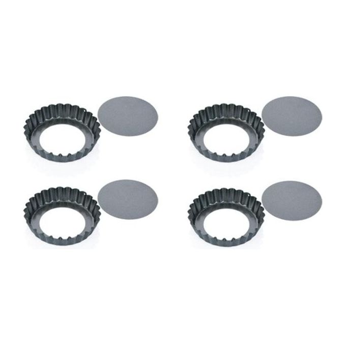 Tescoma Stampo Crostatina Pezzi 4 Removibile Cm 10 Delicia