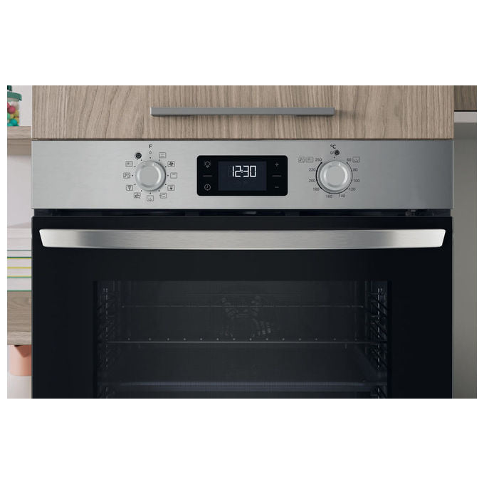 Indesit IO 278P X Forno Multifunzione Inox 71L Classe A++ Pirolitico