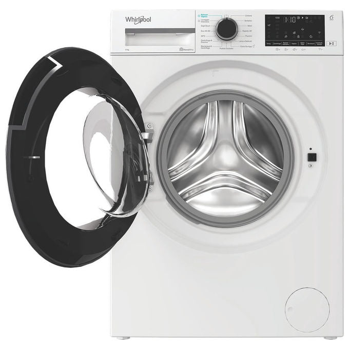 Whirlpool 859993350340 WAM R268WB IT Lavatrice a libera installazione 8 Kg 1200 rpm Classe A Tecnologia Inverter Partenza Differita (60x44 4x84 5 cm) colore Bianco