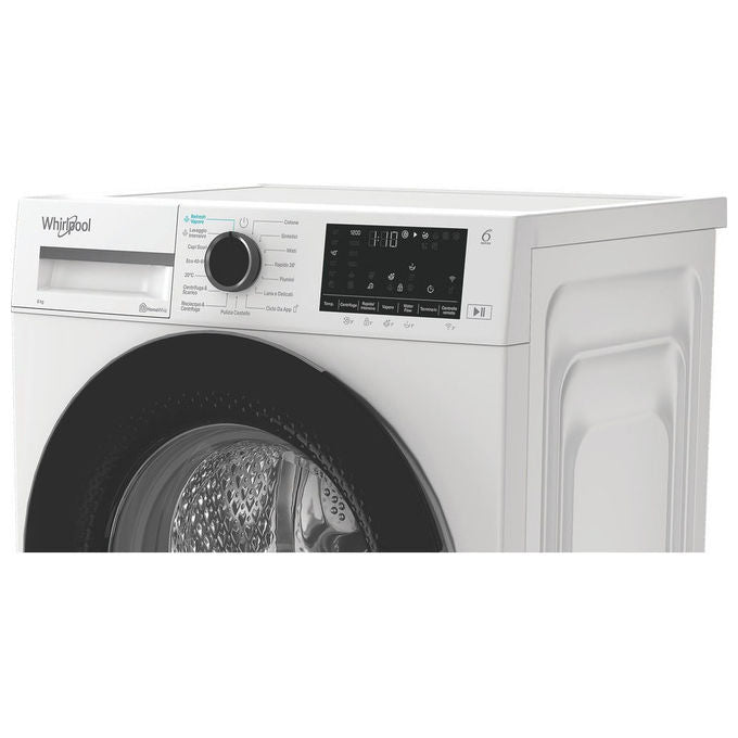Whirlpool 859993350340 WAM R268WB IT Lavatrice a libera installazione 8 Kg 1200 rpm Classe A Tecnologia Inverter Partenza Differita (60x44 4x84 5 cm) colore Bianco