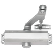 TESA 3012492 DC110 Chiudiporta con Braccio a Forbice e Fermo per Porte fino a 950 mm colore Argento