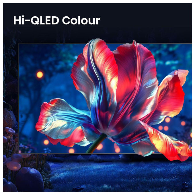 Hisense 85E79SPRO Smart TV 85'' QLED 4K Ultra HD 144 Hz Dolby Vision IQ VIDAA colore Nero