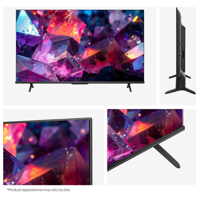 Hisense 85E79SPRO Smart TV 85'' QLED 4K Ultra HD 144 Hz Dolby Vision IQ VIDAA colore Nero