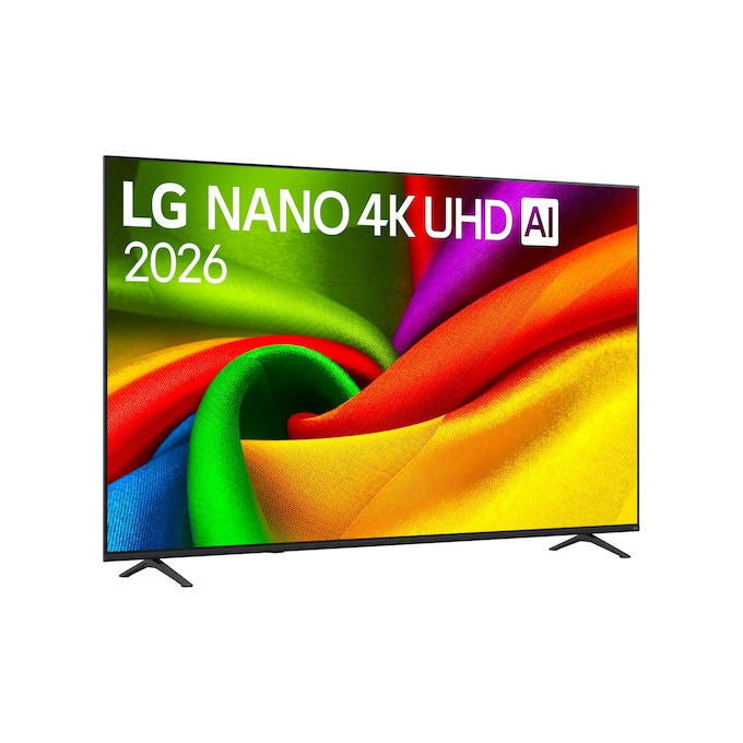 LG 85NU850B6LA Nano AI NU85 TV 85'' 4K UHD LED NanoCell webOS 26 con Multi AI HDR10 Pro AI Sound Pro colore Nero