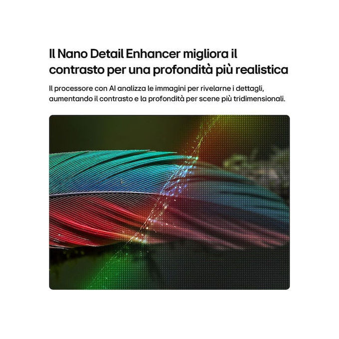 LG 85NU850B6LA Nano AI NU85 TV 85'' 4K UHD LED NanoCell webOS 26 con Multi AI HDR10 Pro AI Sound Pro colore Nero