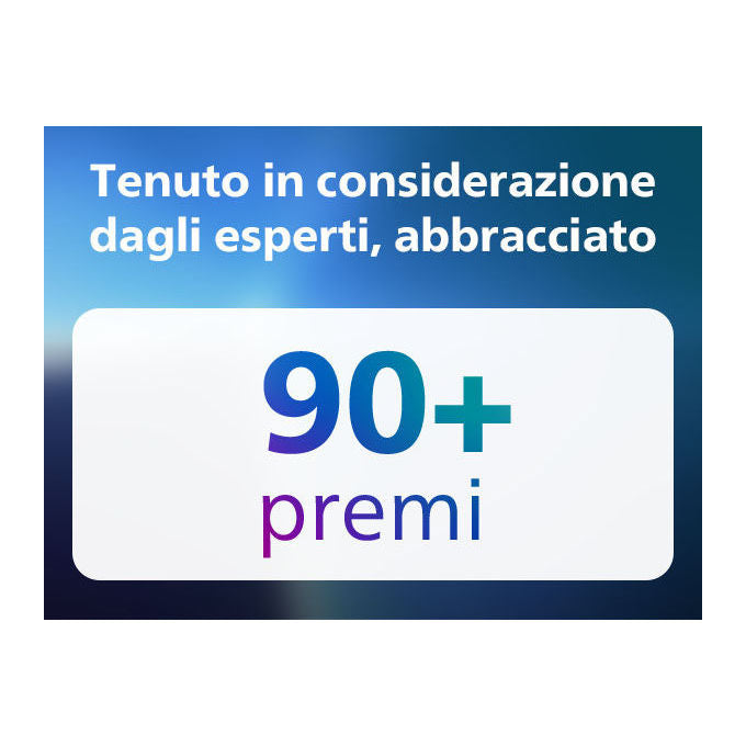 Philips tv QLED 4K 85 pollici, 85PUS8510-12, Ambilight, Smart TV Titan OS, Dolby Atmos, HDR10+, HDMI 2.1, nero