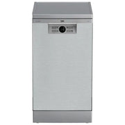 Beko BDFS26020XQ Beyond Lavastoviglie Slim libera installazione 10 coperti Classe E 46 dB 6 programmi (85x45x60 cm) colore Inox