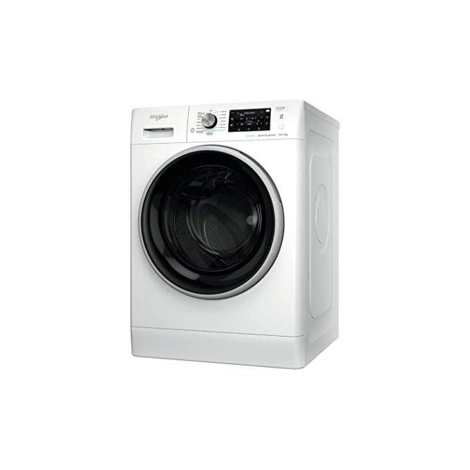 Whirlpool FFWDD 107625 WBS IT FreshCare Lavasciuga Frontale 10-7 Kg 1600 rpm Classe E Inverter 6° SENSO (85x60x60 cm) colore Bianco