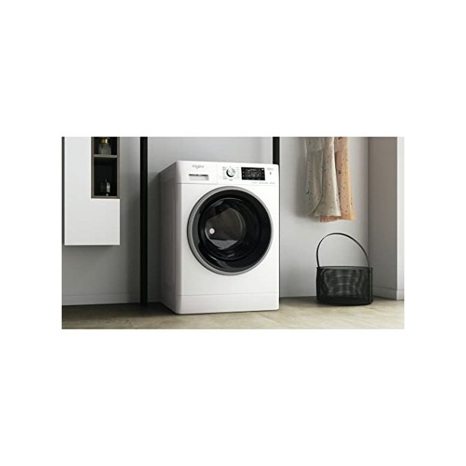 Whirlpool FFWDD 107625 WBS IT FreshCare Lavasciuga Frontale 10-7 Kg 1600 rpm Classe E Inverter 6° SENSO (85x60x60 cm) colore Bianco