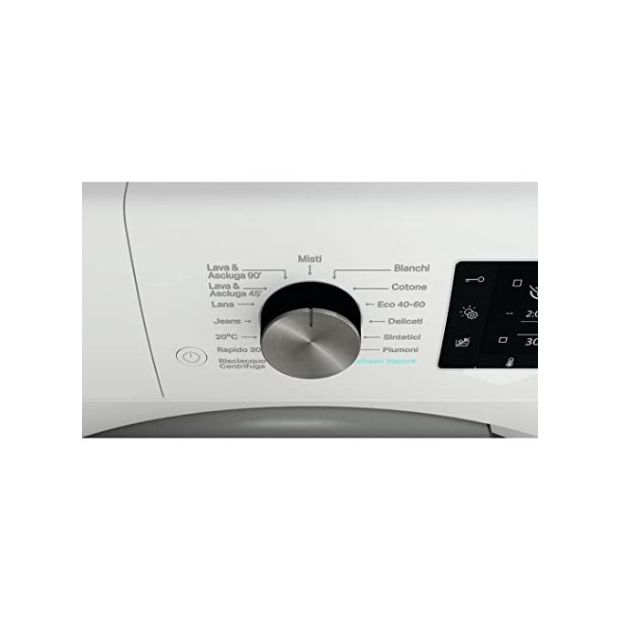 Whirlpool FFWDD 107625 WBS IT FreshCare Lavasciuga Frontale 10-7 Kg 1600 rpm Classe E Inverter 6° SENSO (85x60x60 cm) colore Bianco