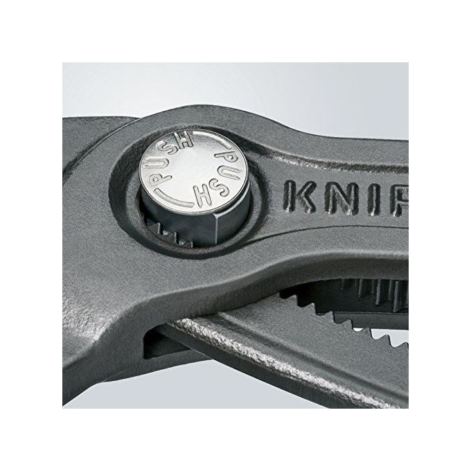 Knipex Cobra Pinza Regolabile di Nuova Generazione per Tubi e Dadi Bonderizzata Grigia 250mm
