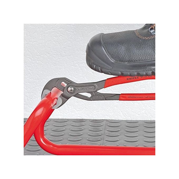 Knipex Cobra Pinza Regolabile di Nuova Generazione per Tubi e Dadi Bonderizzata Grigia 250mm