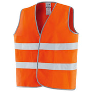 Dunlop FRA-354550 Gilet Alta Visibilita' Taglia Unica Poliestere Chiusura Velcro EN ISO 20471 colore Giallo