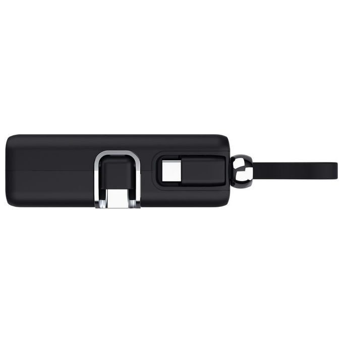 Trust 26104 PACTO Powerbank 5000 mAh 20W PD Cavo USB-C Integrato Display LED colore Nero