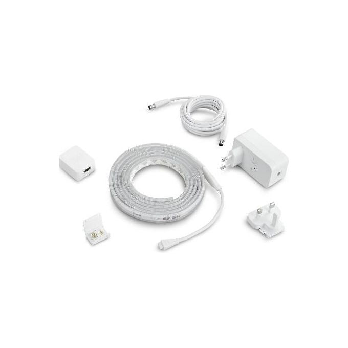 Philips Hue White and Color Ambiance Lightstrip Plus V4 Striscia LED Smart 2m Bluetooth Zigbee 20W 1140lm 16 milioni colori colore Bianco