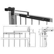 Assa Abloy Dc650g Chiudicancello Mm 1250