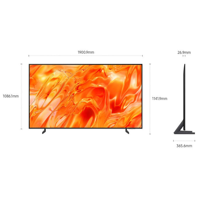 Samsung QE85QN70HAUXZT Neo QLED Smart TV 85'' 4K UHD NQ4 AI Processore Quantum Mini LED DVB-T2 Wi-Fi colore Nero