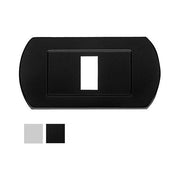 Ghidini Coprinterruttore Minny Nylon 1 Posto nero