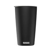 SIGG 8972.8 Neso Cup Travel Mug Acciaio Inox 18-8 0.4L Doppia Parete Isolata Sottovuoto Rivestimento Pure Ceram Coperchio in Tritan colore Nero