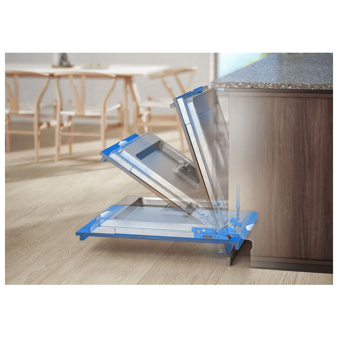 Electrolux 911 077 065 Serie 700 Lavastoviglie A scomparsa totale 10 coperti Classe D GlassCare AirDry (81.8x44.6x55 cm) colore Nero