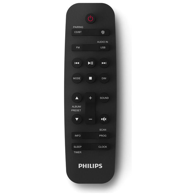 Philips TAM4205M2-12 Microsistema audio per la casa 80 W Bluetooth 5.4 Lettore CD USB Radio FM colore Nero Argento