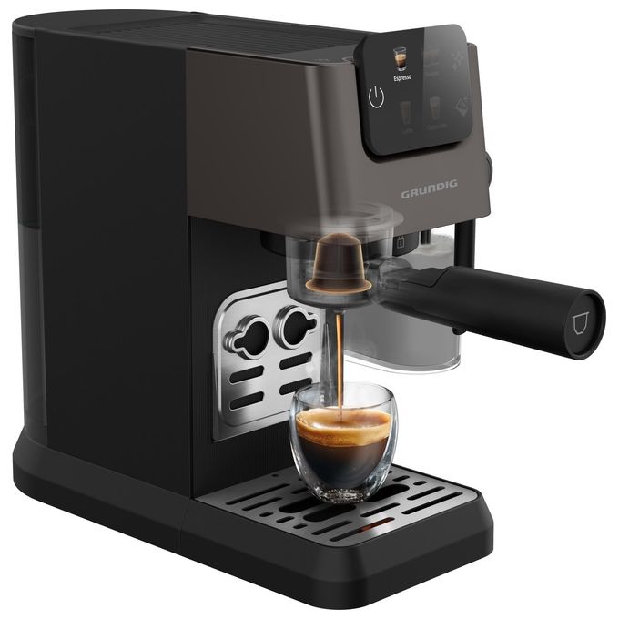 Grundig KSM 6430DELISIA COFFEE YARı OTOMATIK KAPSüLLü SüT HAZNELI ES Macchina da caffe' Automatica-Manuale 1,1 L 20 bar 1350 W Montalatte integrato colore Antracite