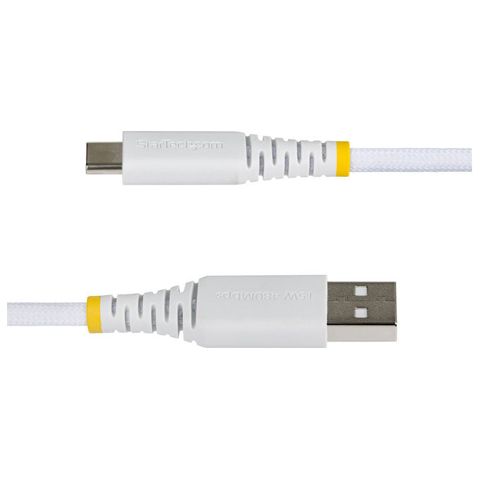 StarTech.com USB2AC3MBRWH Cavo di Ricarica USB-A a USB-C 3 m 15 W 3 A USB 2.0 colore Bianco