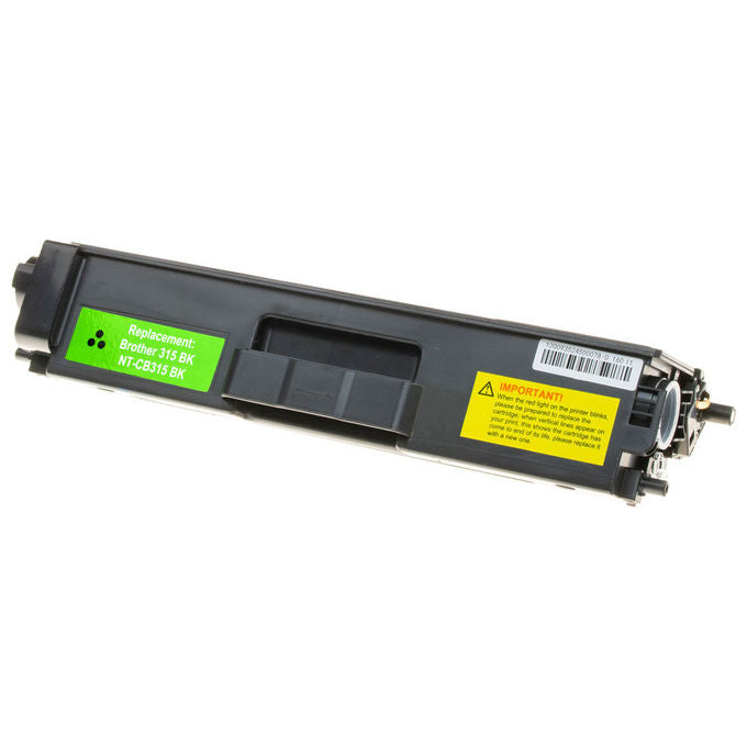 GandG, Toner Compatibile Nero, Per Brother TN-315BK TN-325BK TN-348BK TN-345BK, 6000 Pagine