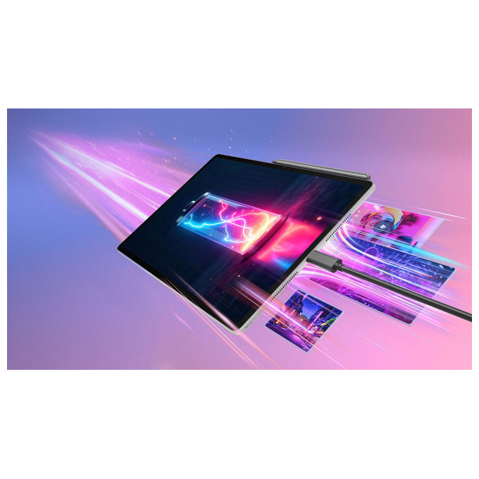 Lenovo ZAHD0864SE Idea Tab Pro Gen 2 Tablet Display 13'' 3504x2190 Pixel 144Hz RAM 12GB Memoria 256GB Wi-Fi 7 Android 16 colore Grigio