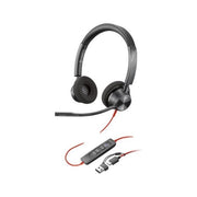 Poly 8X220AA Blackwire 3320 Cuffie Stereo USB-C Certificate Microsoft Teams colore Nero