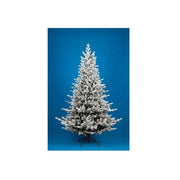 Amicasa 8009534015537 San Vito Albero di Natale 1000 punte in PE PVC montaggio a ombrello colore Verde Innevato