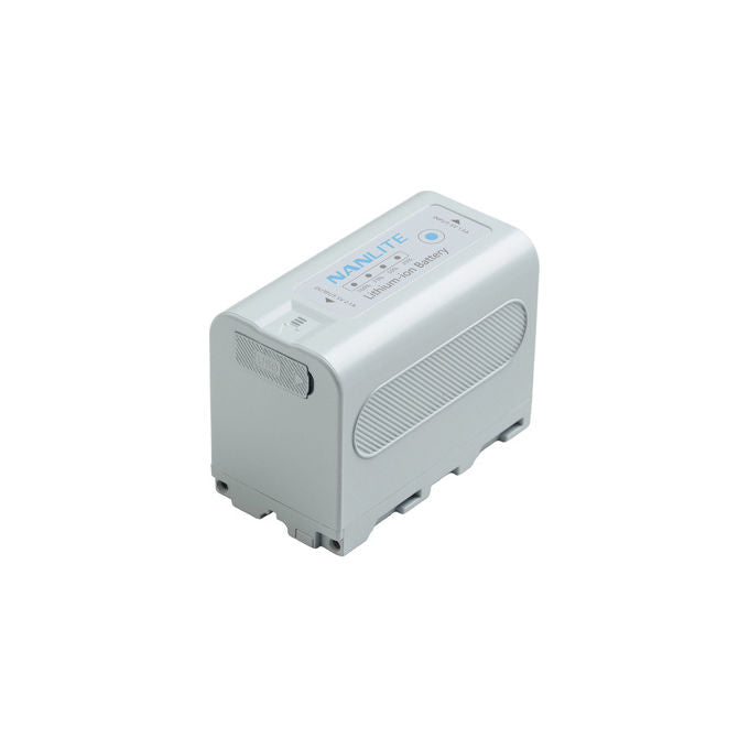Nanlite BT-NPF750 Batteria Ricaricabile agli Ioni di Litio 7.4V 5200mAh compatibile con Forza 60 II 60B II 60C 60CR colore Nero