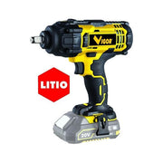 Vigor 9020038 VI-AI 20-LI Avvitatore Ad Impulsi Nudo 20V 3-4Ah Attacco 1-2 Pollici Reversibile Con LED colore Nero