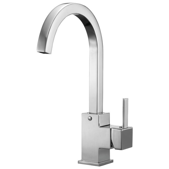 CM 90202MISCCRM EasyMix Turano Miscelatore cucina monocomando canna quadra girevole da appoggio colore Cromato