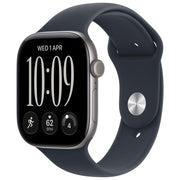 Apple MJG74QL-A Apple Watch Series 12 GPS + Cellular Cassa 46 mm in Alluminio Grigio Siderale con Cinturino Sport Blu Marino colore Blu Marino
