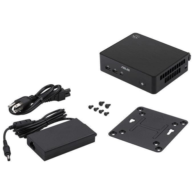 Asus 90AR00W2-M00090 NUC 16 Pro Mini PC barebone Intel Core Ultra 7 356H 16 core colore Nero