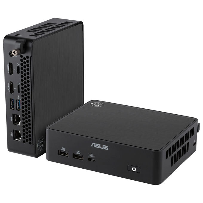 Asus 90AR00W2-M00090 NUC 16 Pro Mini PC barebone Intel Core Ultra 7 356H 16 core colore Nero
